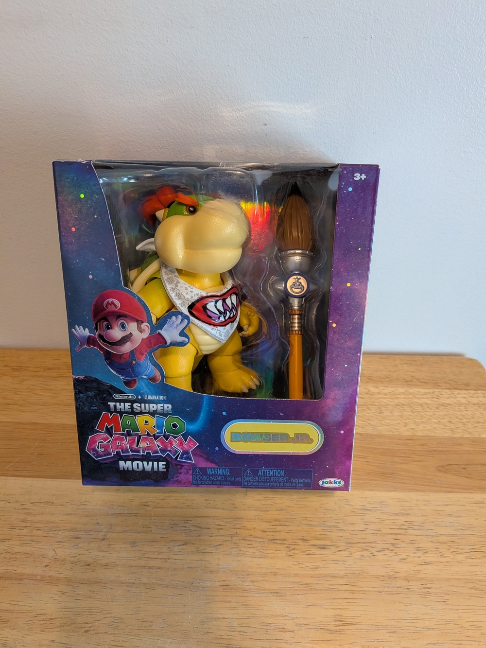 Bowser Jr. Collectible Action Figure - Yellow - The Super Mario Galaxy Movie